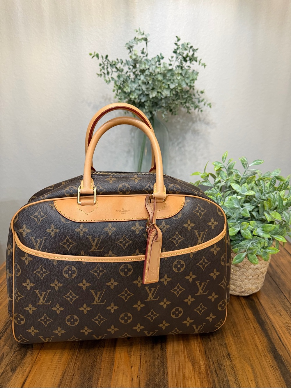 LOUIS VUITTON Monogram Deauville